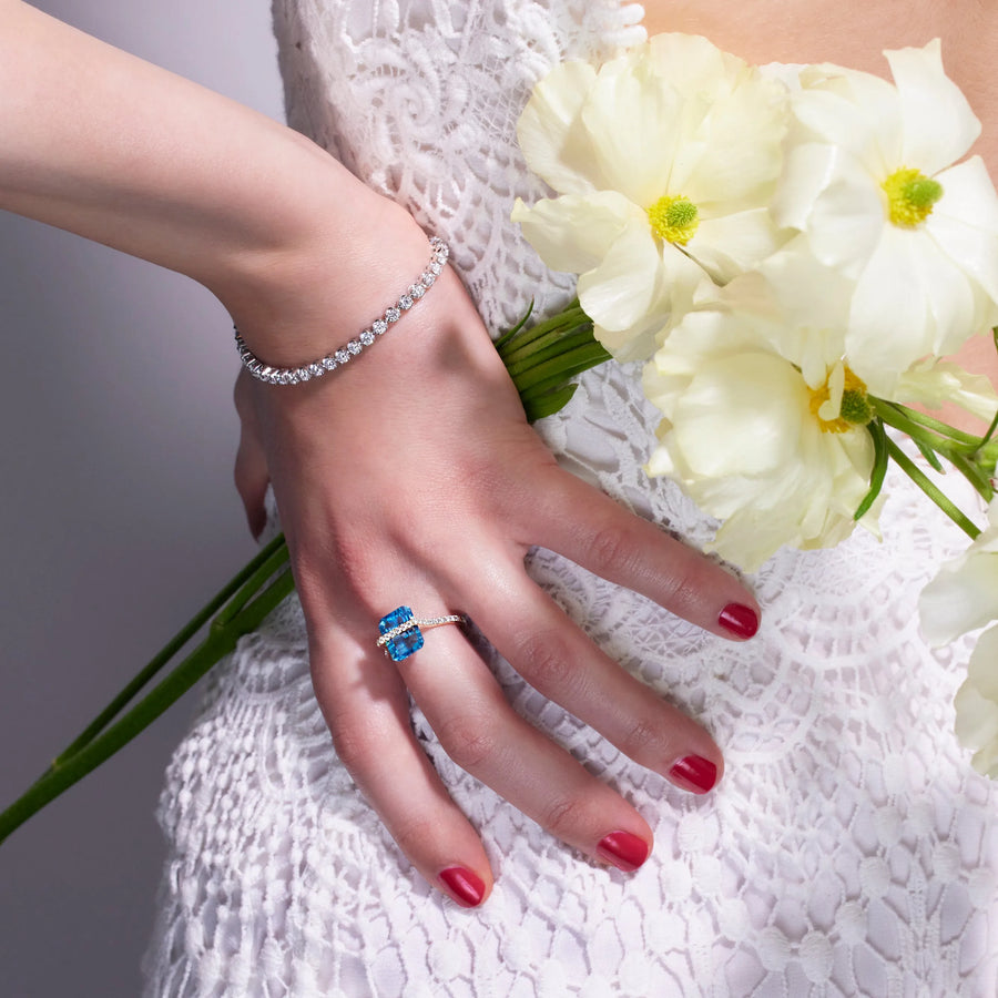 Ravicharme | テニスブレスレット ラボグロウンダイヤモンド使用