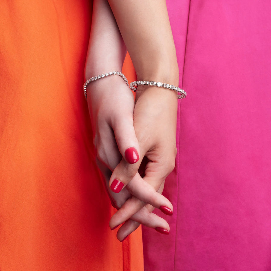 Ravicharme | テニスブレスレット ラボグロウンダイヤモンド使用